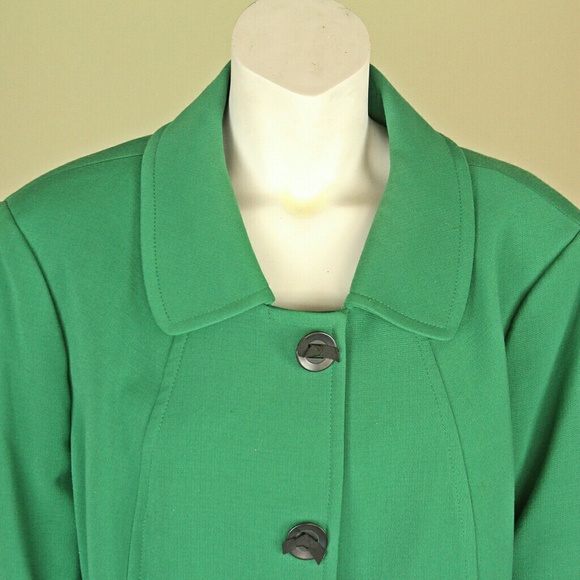 NWOT / Tahari Green Blazer /18W - Picture 2 of 8